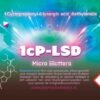 1cP-LSD Micro Blotters (12x20mcg)